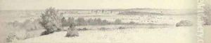 Distant view of Oxford from Hinksey by John Baptist Malchair