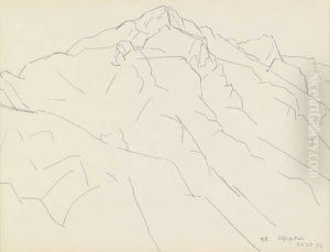 Alpspitze by Marsden Hartley