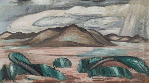 New Mexico Recollection No. 8 by Marsden Hartley