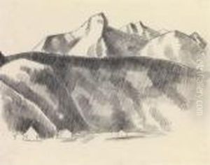 Mountain Landscape by Marsden Hartley