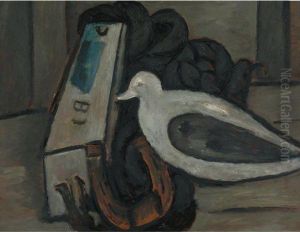Duck Decoy With Buoy by Marsden Hartley