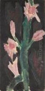 Pink Flowers by Marsden Hartley