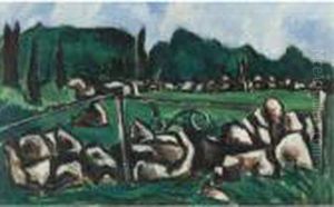 Green Landscape #3 (dogtown Series)