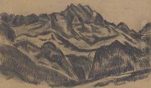 Alpspitz by Marsden Hartley