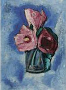 Pink Hibiscus by Marsden Hartley