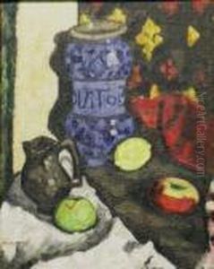 The Faenza Jar by Marsden Hartley