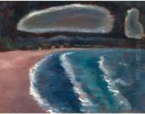 Storm Down Pine Point Way, Old Orchard Beach by Marsden Hartley