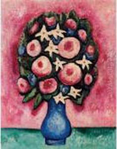 Flowers From A Lonely Child by Marsden Hartley