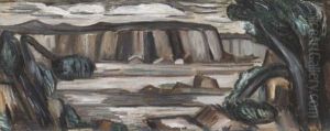 Near Santa Fe by Marsden Hartley