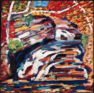 Autumn Cascade I by Marsden Hartley
