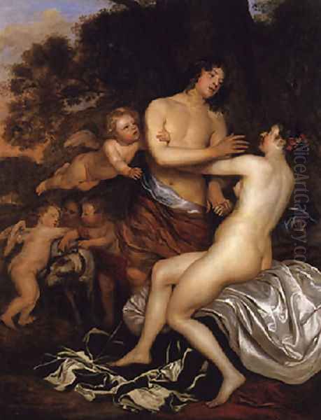 Venus and Adonis - view 1