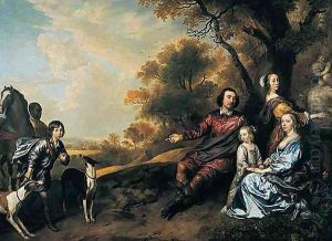 Family group portrait by Jan Mytens