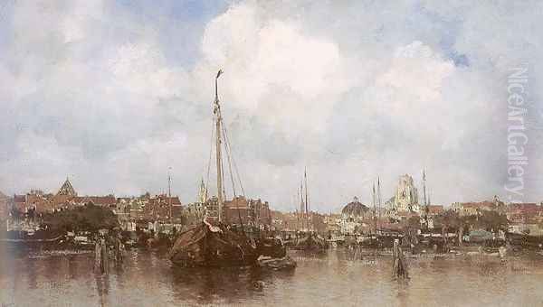Dutch Town on the Edge of the Sea 1883 - view 1