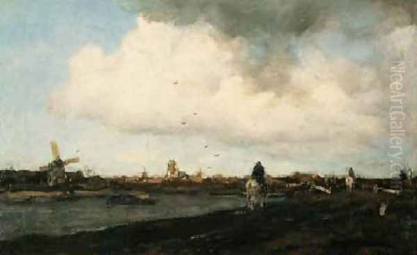 Landscape with Windmills 1890-5 - view 1