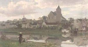 View of Montigny-sur-Loing