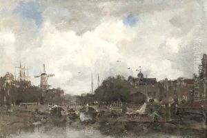 A Dutch city in summer