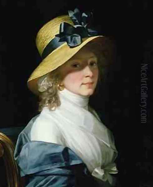 Portrait of Frau Senator Elisabeth Hudtwalcker nee Moller 1752-1804 1798 - view 1