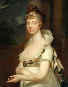 Empress Elizabeth Alexejevna 1779-1826 by Jean-Laurent Mosnier