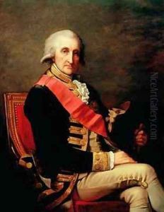 Admiral George Brydges Rodney 1719-92 1791