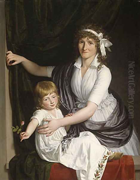 Portrait of a Woman and Child - view 1