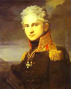 Portrait Of Count Pavel Stroganoff (1772-1817) 1808
