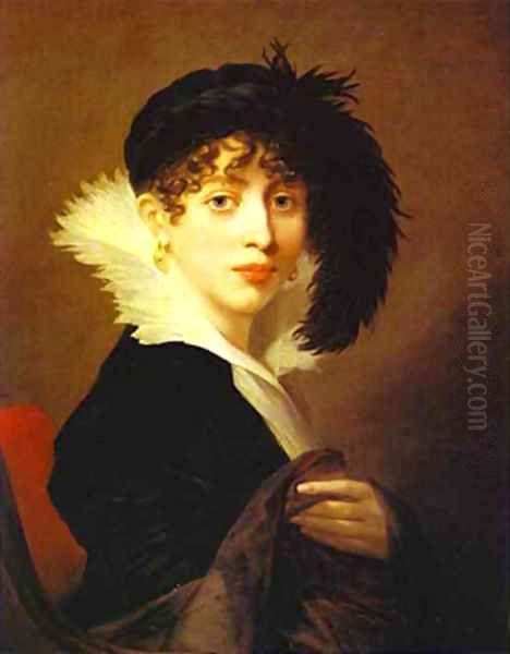 Portrait Of Countess Sophia Stroganoff 1808 - view 1