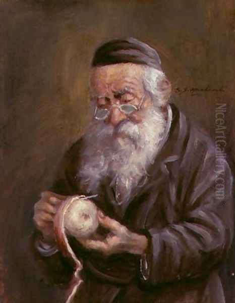 Jew with an Apple - view 1