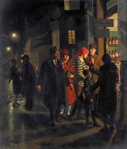 Winter Shopping in Prague by Vaclav Maly