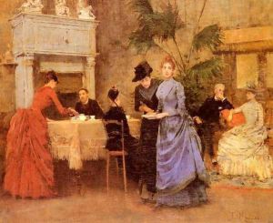 Afternoon Tea by Francisco Miralles Galup