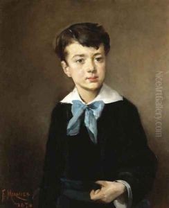Portrait of a Boy (Retrato de niño) by Francisco Miralles Galup