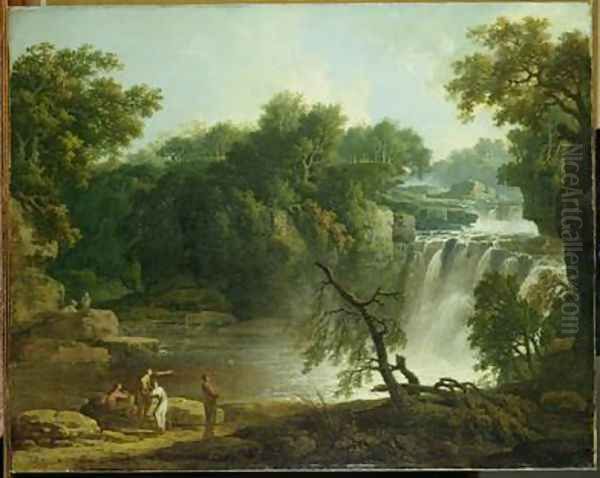 The Falls of Clyde 1771 - view 1