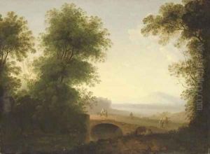 Classical landscape with the Flight into Egypt Classical landscape with the Flight into Egypt