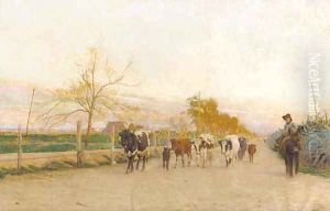 Return from pasture