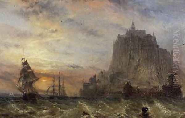 Mont St Michel Normandy - view 1