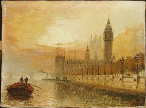 View of Westminster from the Thames