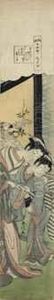 Omu (parrot) by Suzuki Harunobu