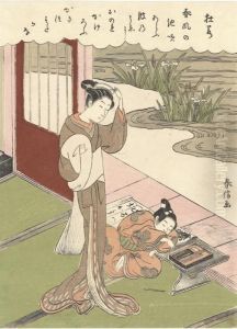 Kakitsubata by Suzuki Harunobu