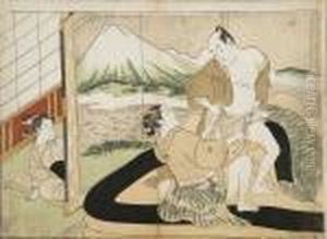 Pornography by Suzuki Harunobu