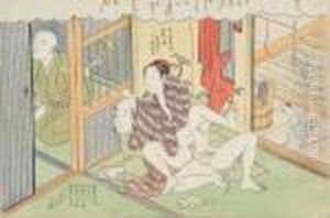 Pornography by Suzuki Harunobu