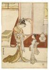 Kamuro by Suzuki Harunobu