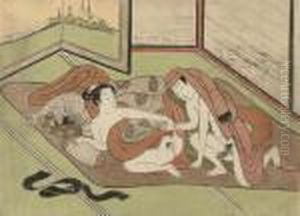 Circa 1768 by Suzuki Harunobu
