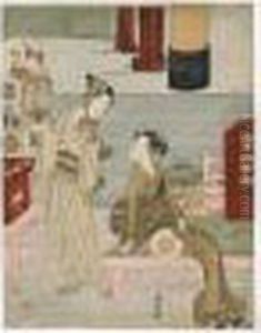Kasamori Osen by Suzuki Harunobu