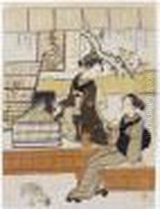 Ofuji by Suzuki Harunobu