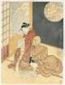 E-goyomi: Calendrier Illustre by Suzuki Harunobu