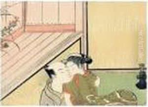 Shunga: La Caresse by Suzuki Harunobu