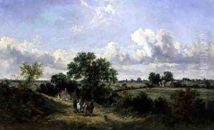 Returning Home from Harvesting Suffolk by James Edwin Meadows