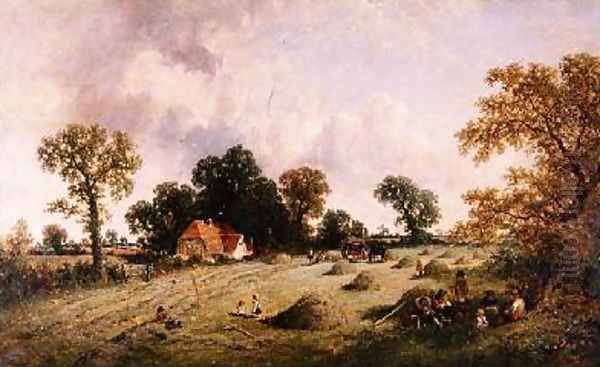 Haymaking in Hampshire - view 1