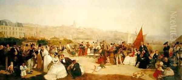 A Day at Boulogne 1870 - view 1
