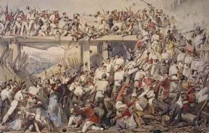 Storming of the Kashmire Gate Dehli 14th September 1857