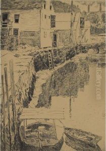 Cos Cob by Childe Hassam